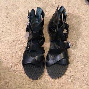 BCBG laced sandals
